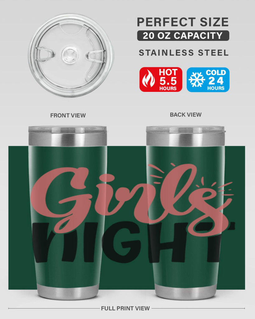 girls night Style 53#- Best Friend- Tumbler