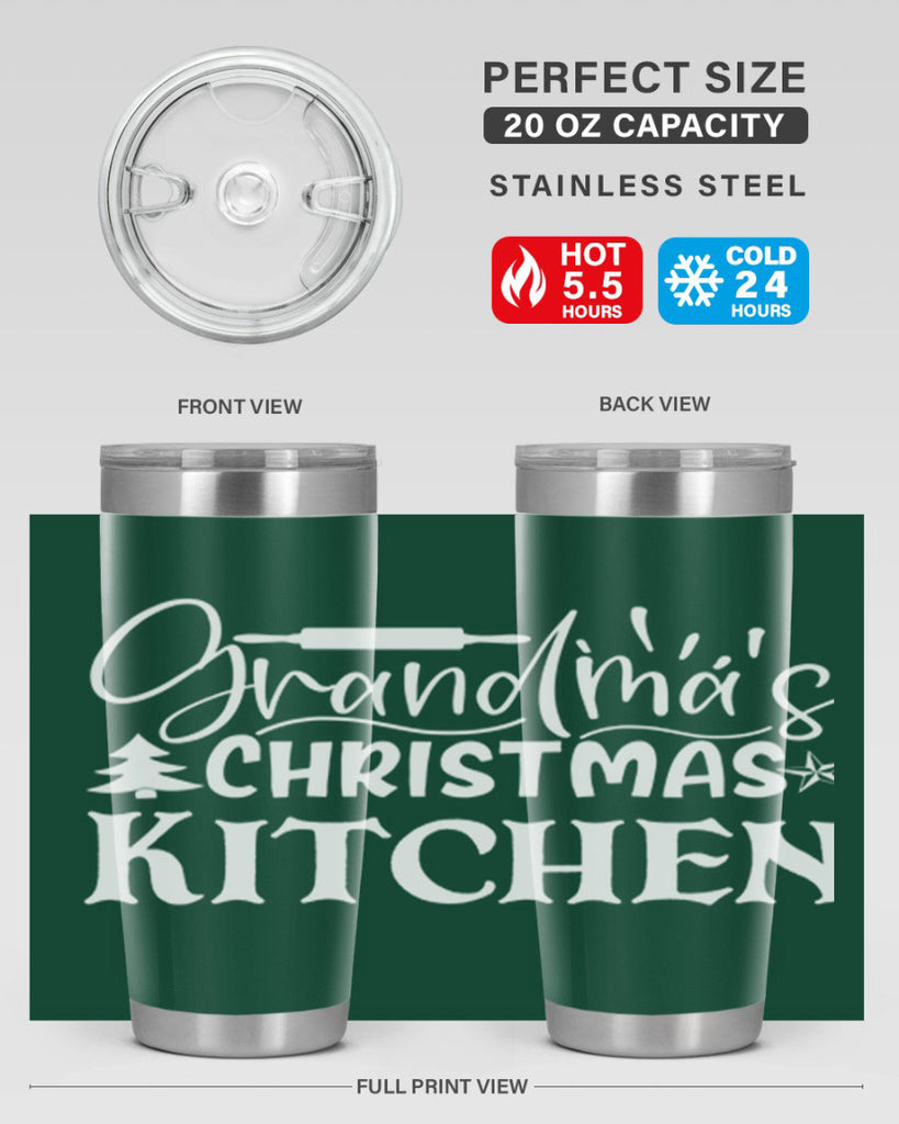 grandmas christmas kitchen 35#- kitchen- Tumbler