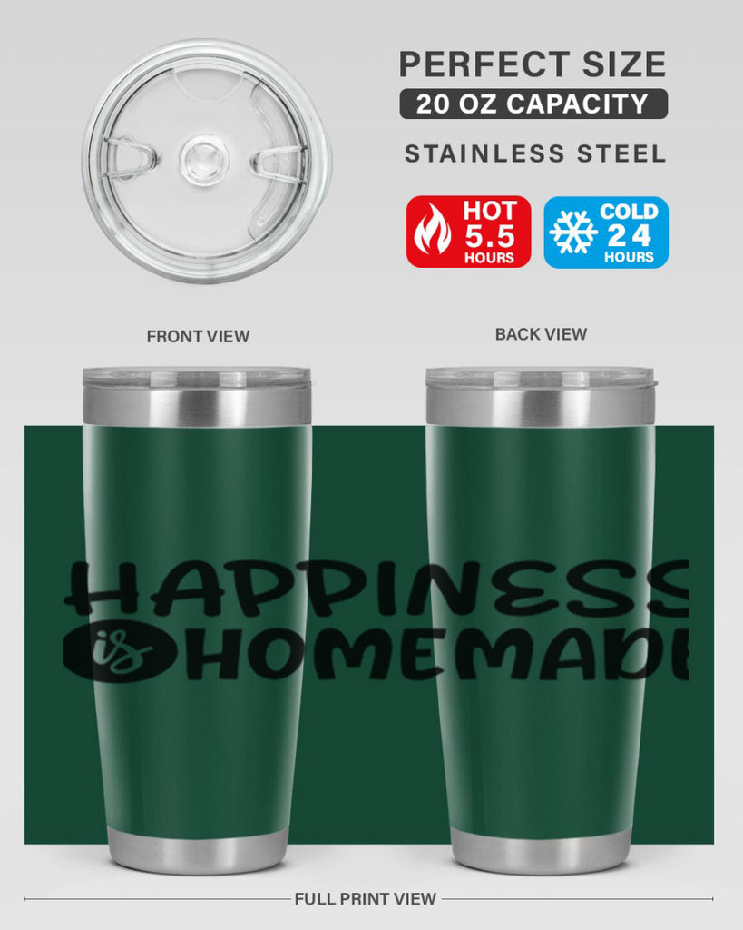 happiness is homemade 40#- home- Tumbler