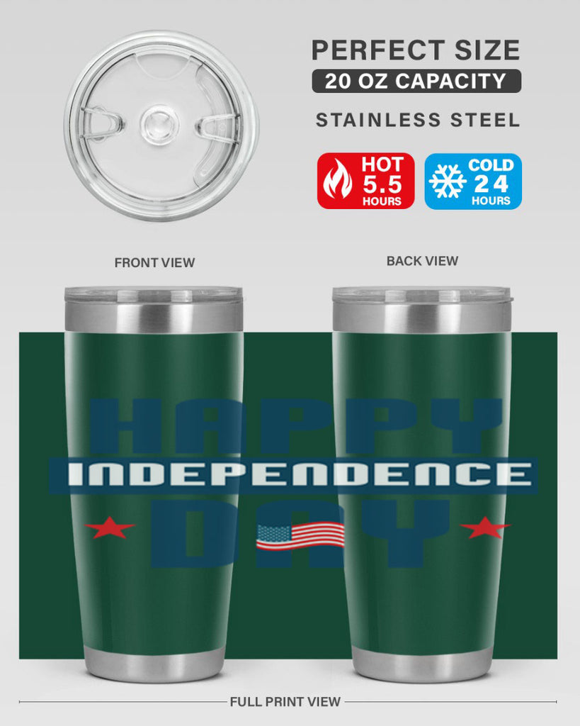 happy independence day Design Style 105#- Fourt Of July- Tumbler