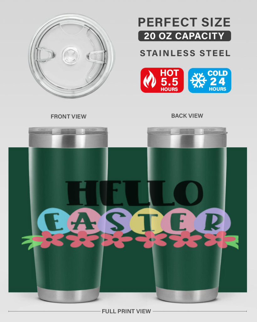 hello easter 31#- easter- Tumbler