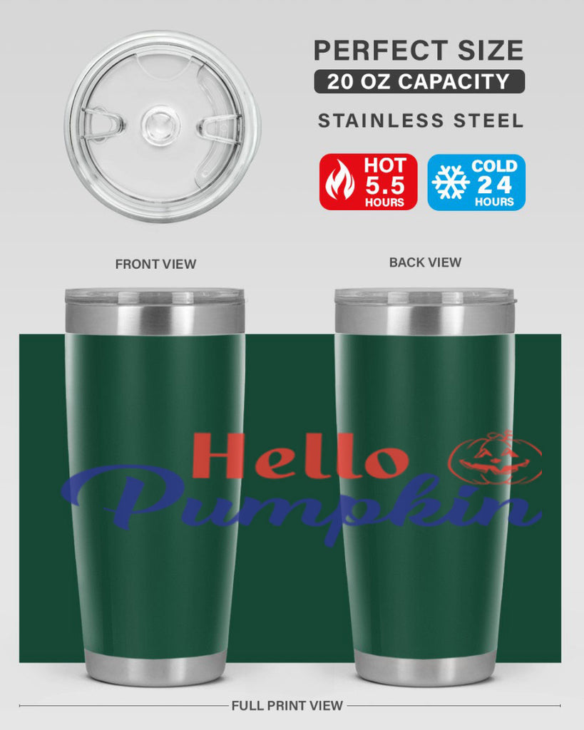 hello pumpkin 288#- fall- Tumbler