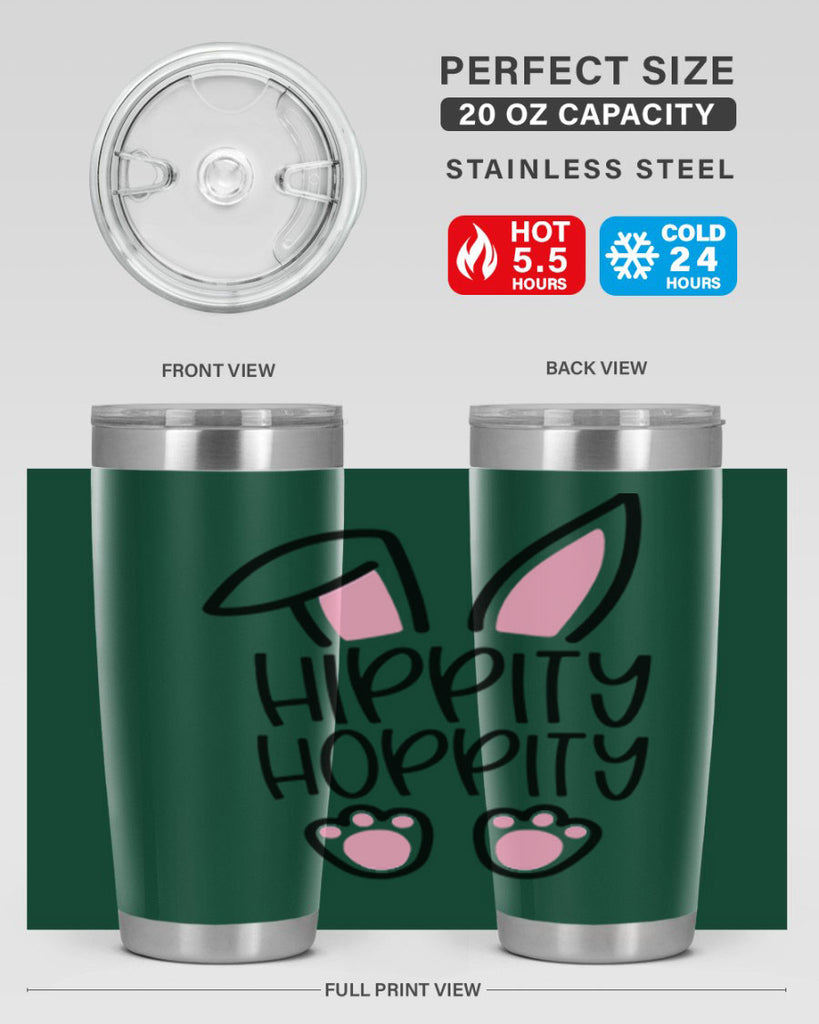 hippity hoppity 28#- easter- Tumbler