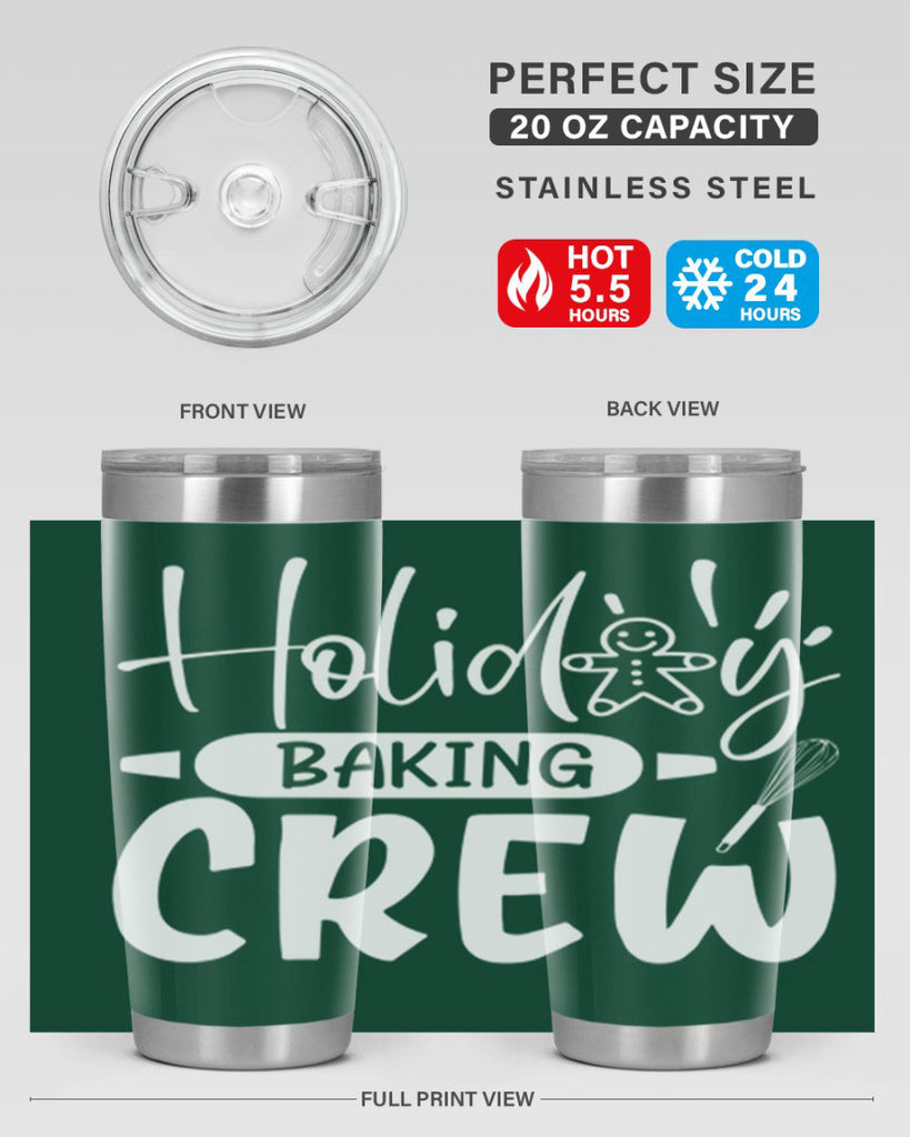holiday baking crew 34#- kitchen- Tumbler