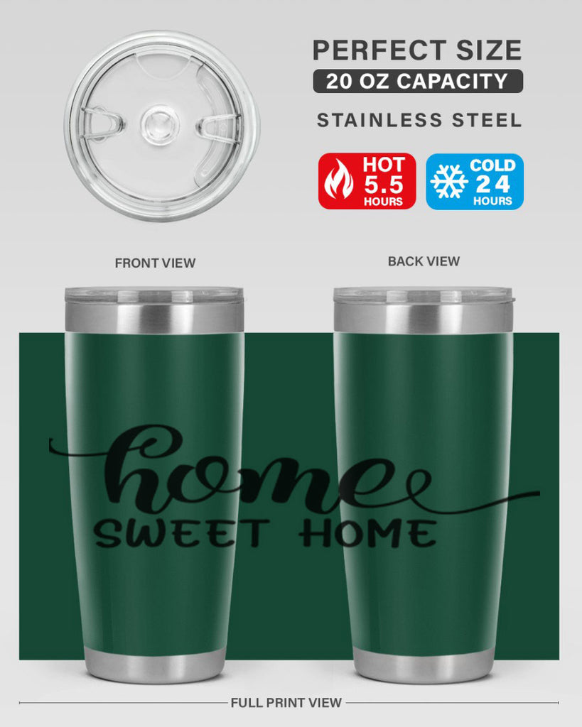 home sweet home 35#- home- Tumbler