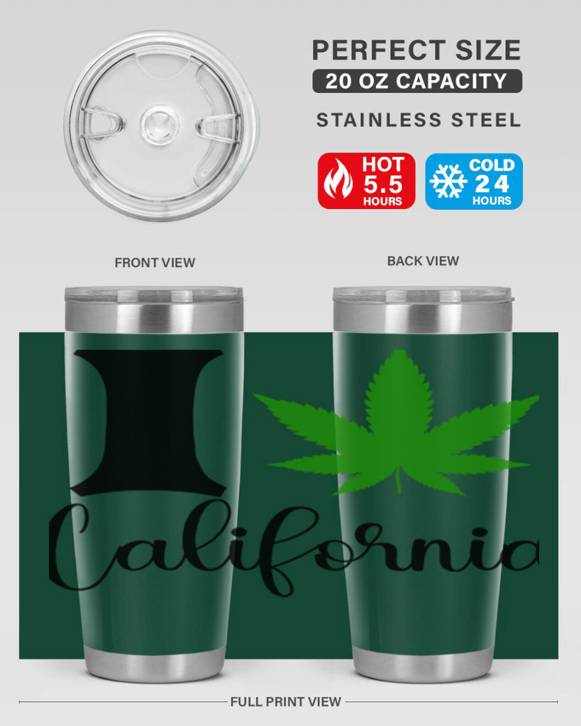 i weed california 133#- marijuana- Tumbler