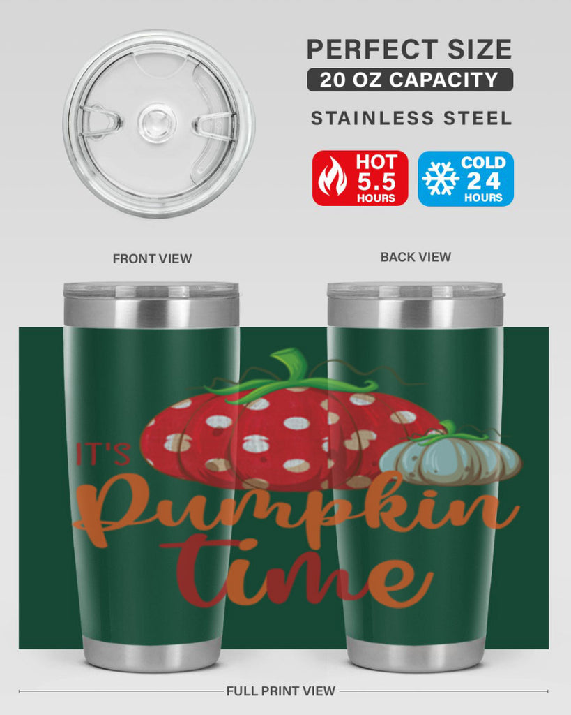it s pumpkin time 368#- fall- Tumbler