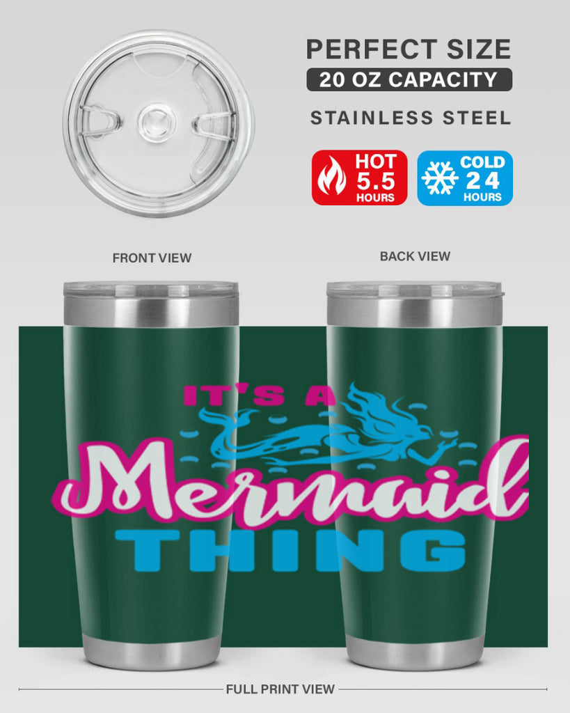 its a mermaid thing 277#- mermaid- Tumbler