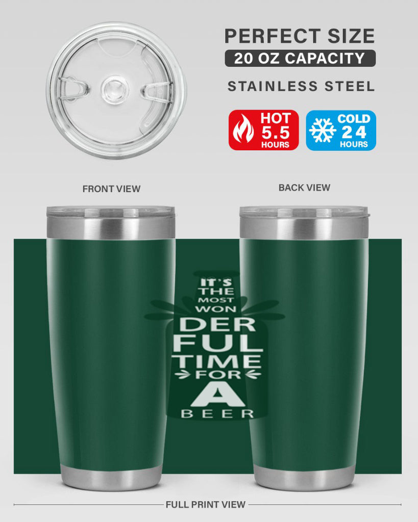 its the most wonderful 66#- beer- Tumbler