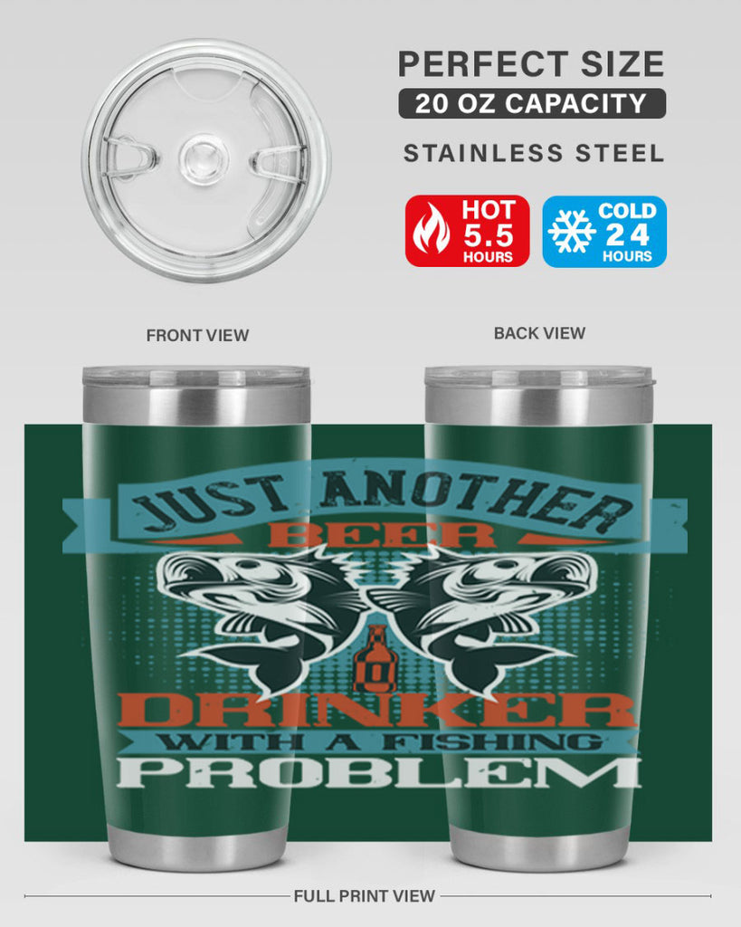 just another beer 71#- fishing- Tumbler