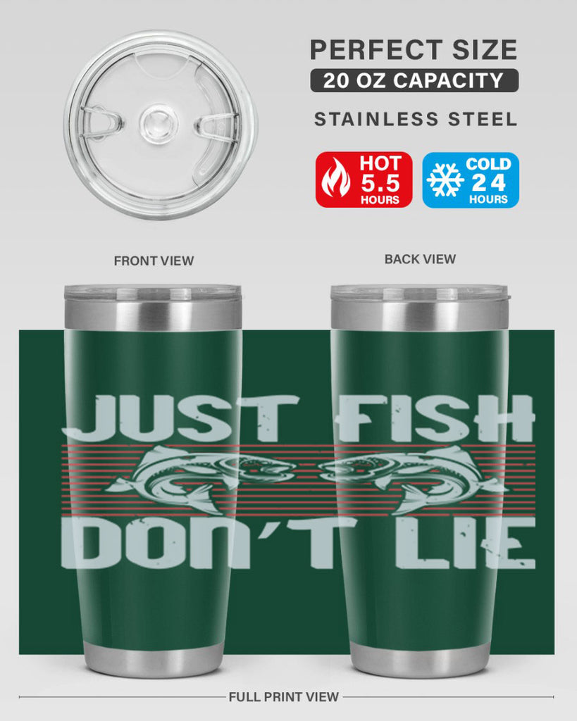 just fish don’t lie 249#- fishing- Tumbler