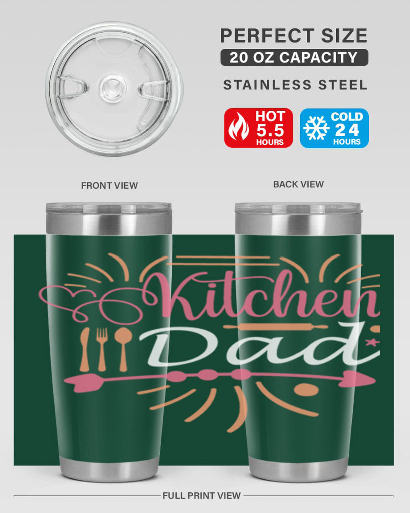 kitchen dad 84#- fathers day- Tumbler