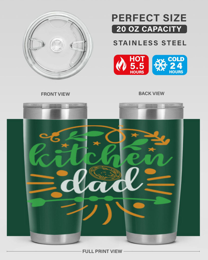 kitchen dad 85#- fathers day- Tumbler