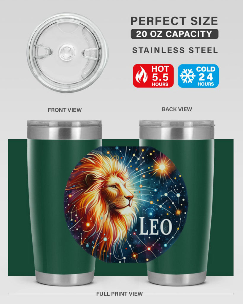 leo 313#- zodiac- Tumbler