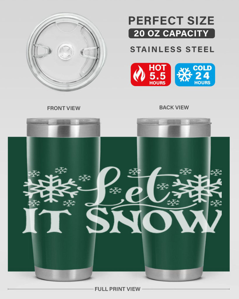 let it snow 26#- kitchen- Tumbler