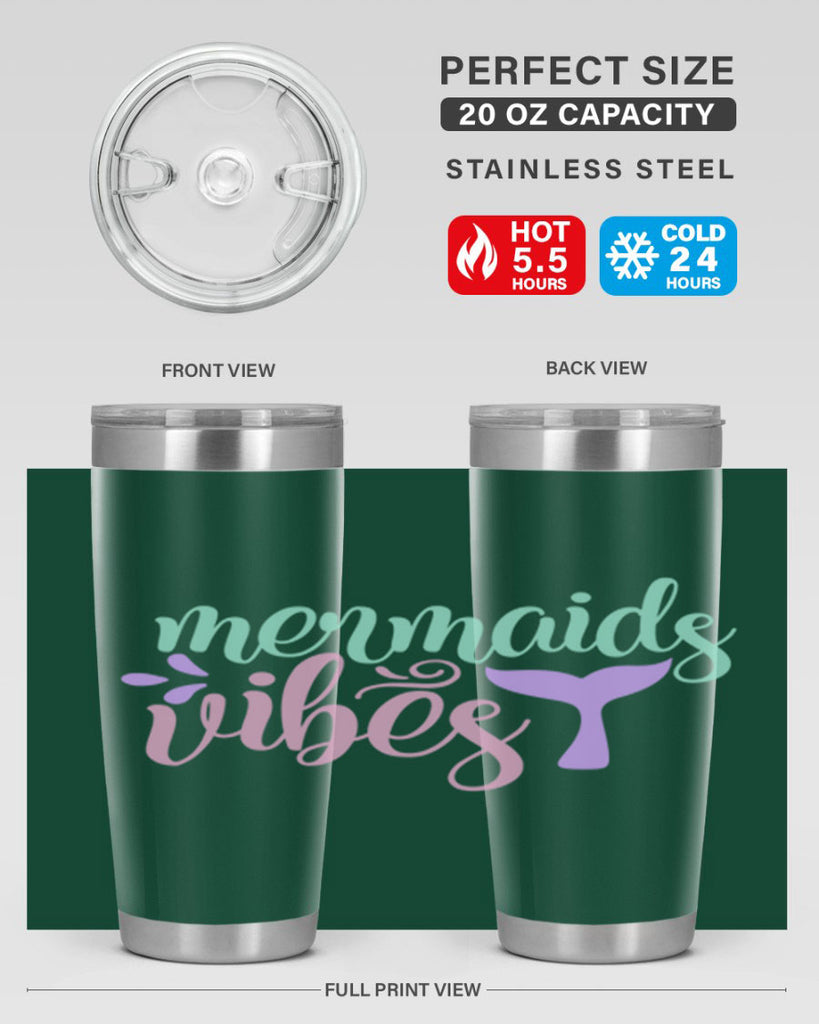 mermaids vibes 5#- mermaid- Tumbler