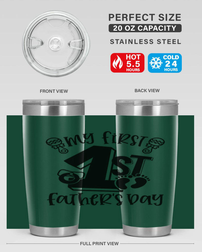 my first fathers day 26#- fathers day- Tumbler