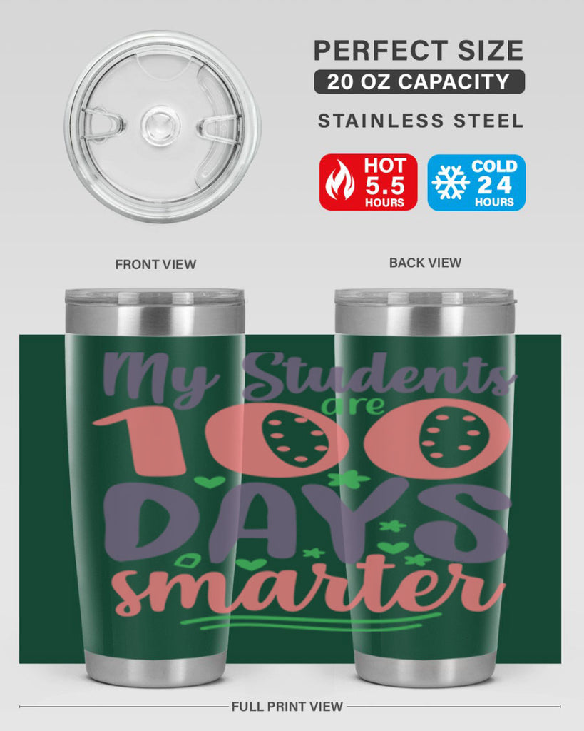 my student are 100 days 14#- 100 days of school- Tumbler