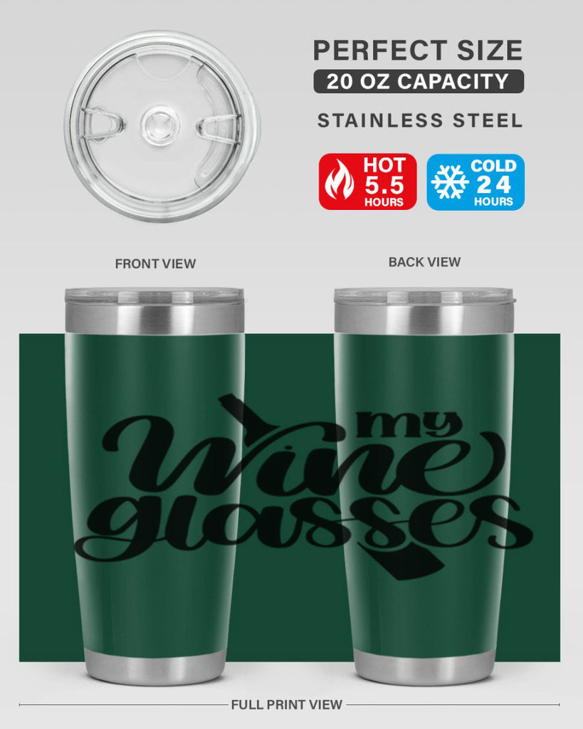 my wine glasses 35#- wine- Tumbler