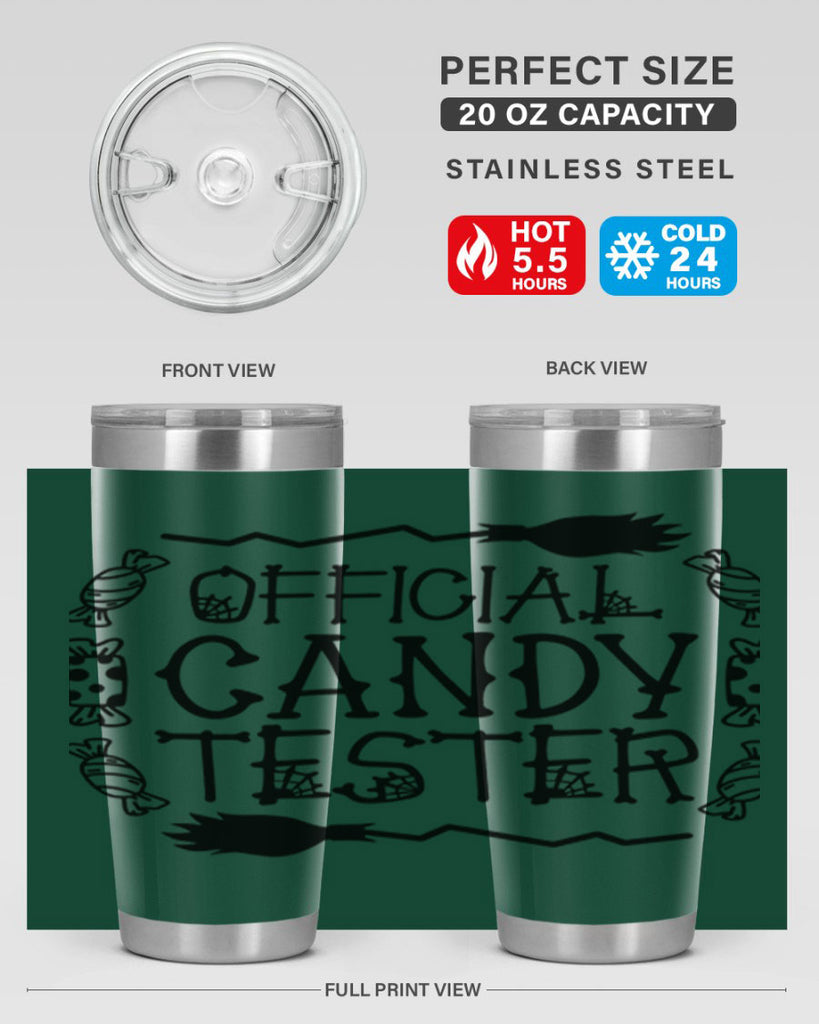 official candy tester 40#- halloween- Tumbler