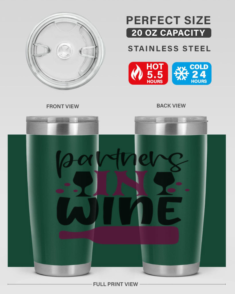 partners in wine 176#- wine- Tumbler