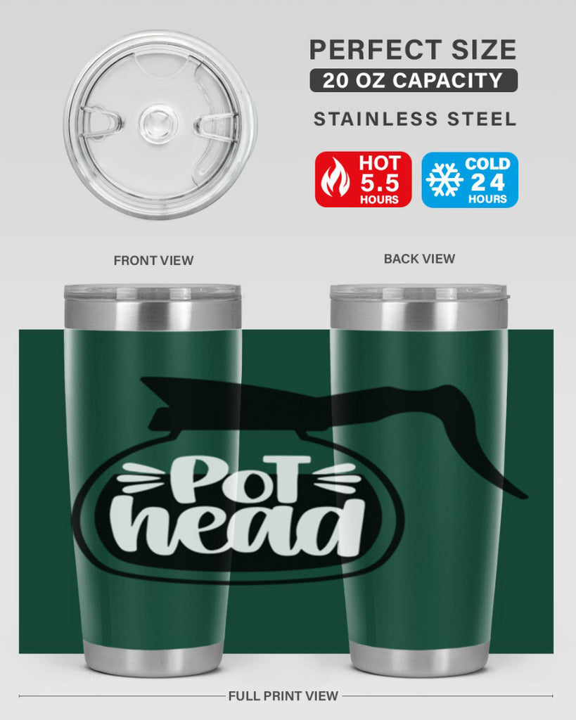 pot head 45#- coffee- Tumbler