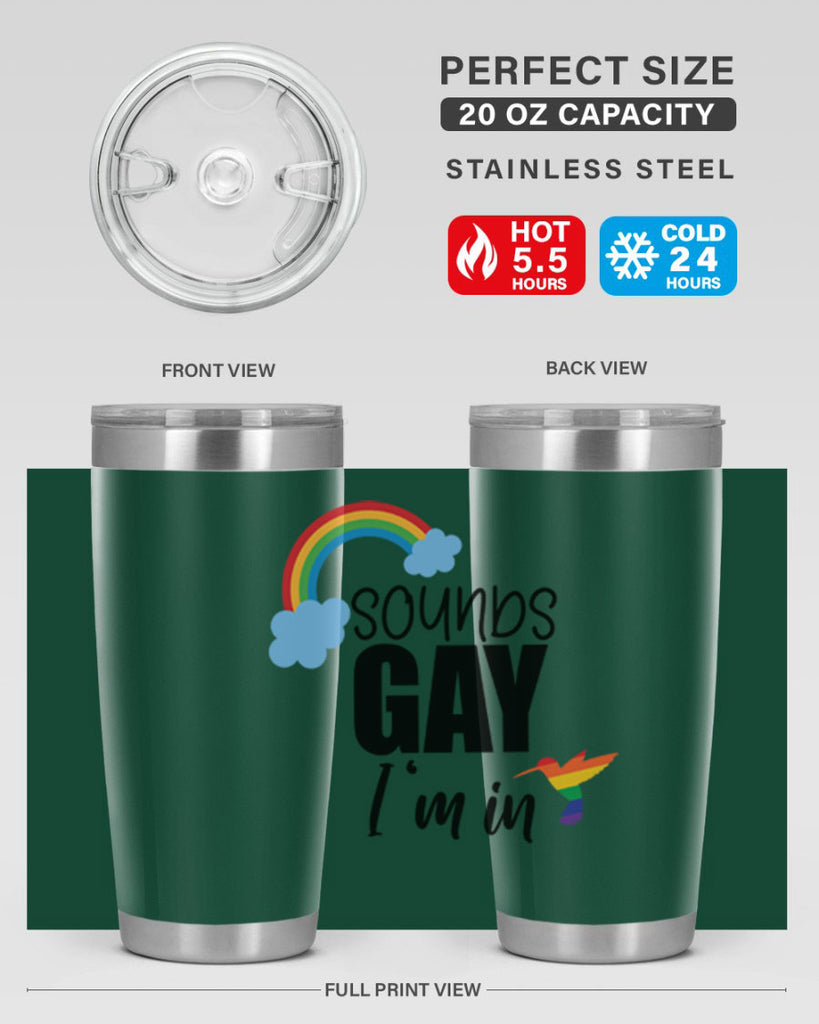 pride sound 45#- lgbt- Tumbler