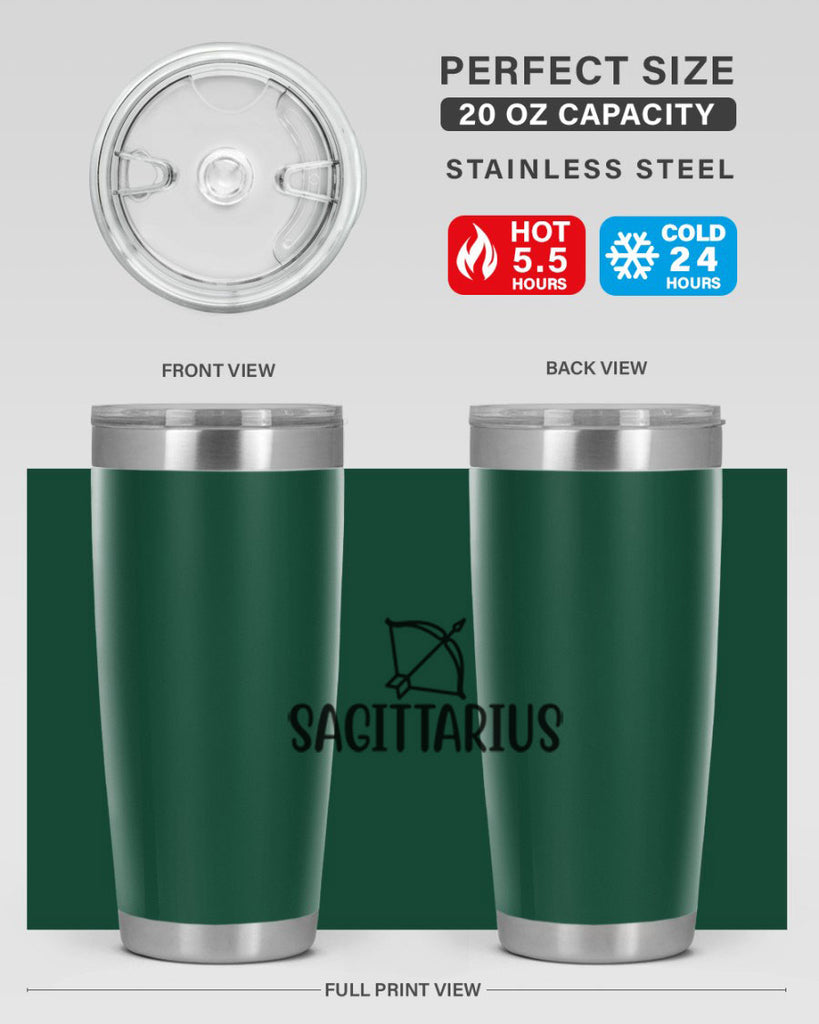 sagittarius 405#- zodiac- Tumbler