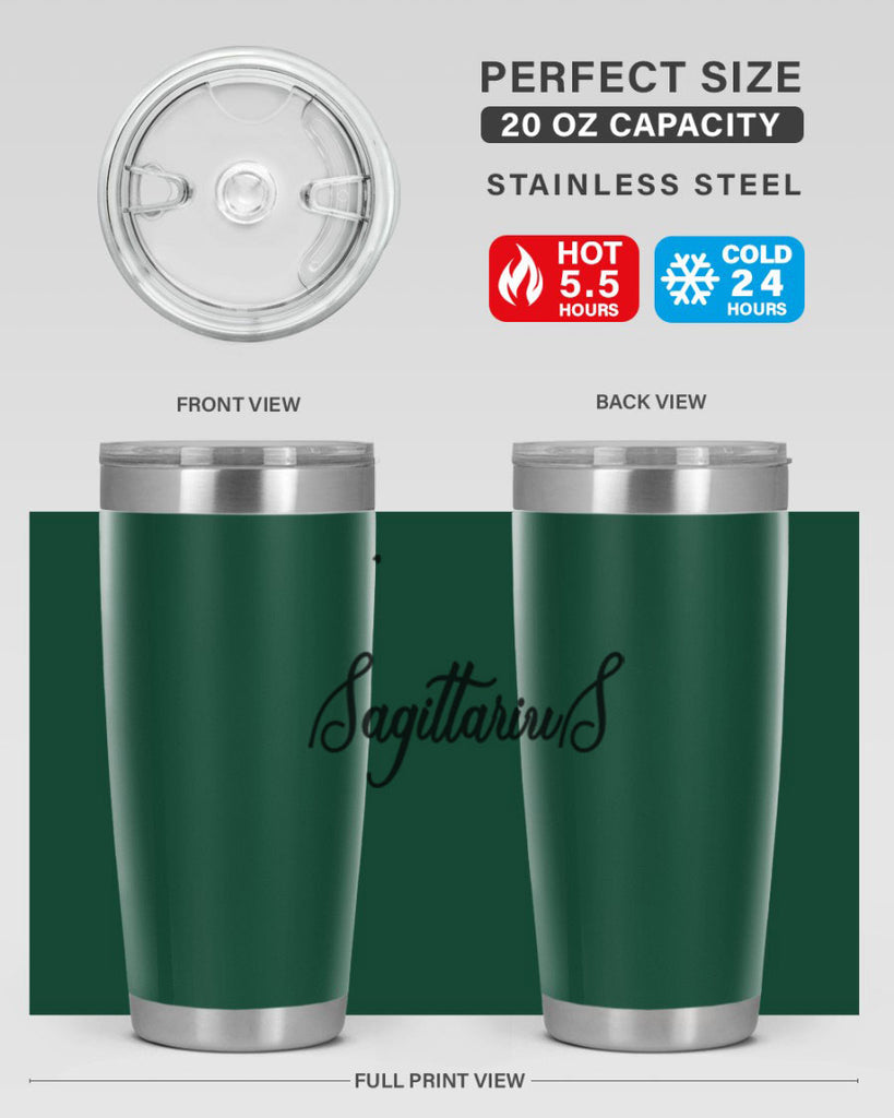 sagittarius 408#- zodiac- Tumbler