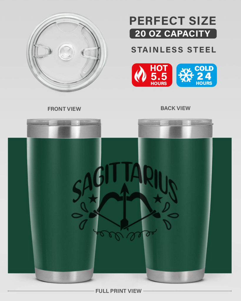 sagittarius 410#- zodiac- Tumbler