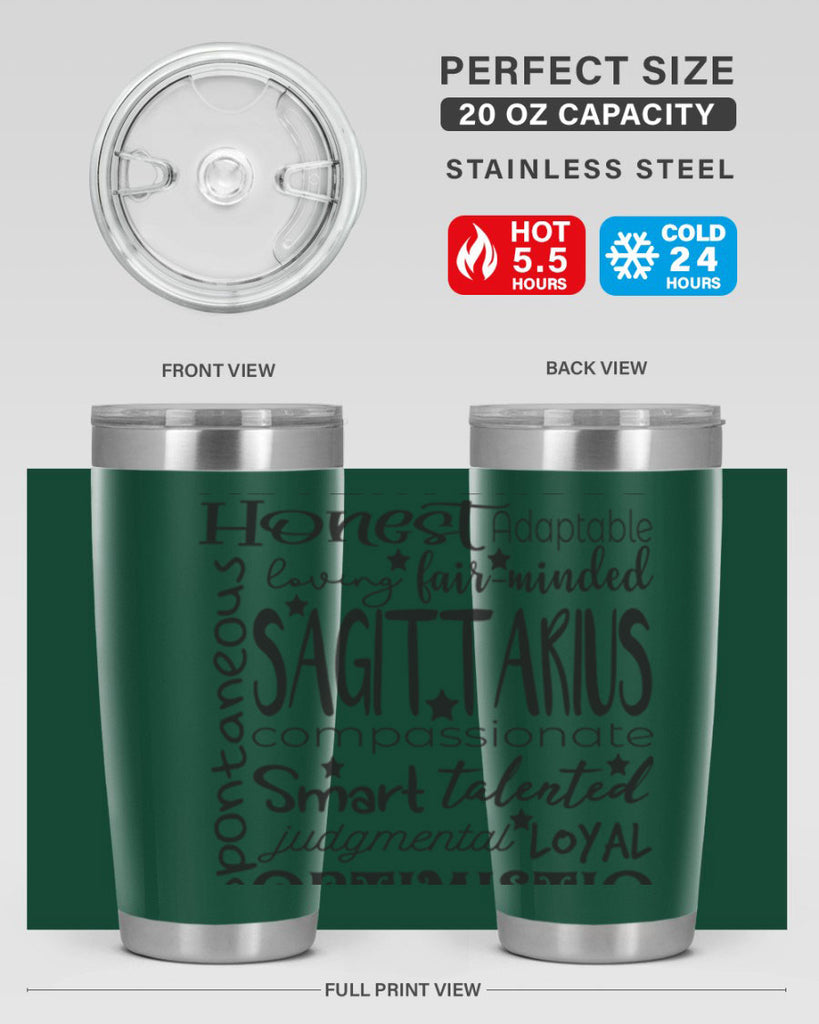 sagittarius 571#- zodiac- Tumbler