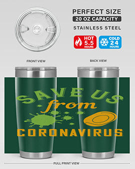 save us from coronavirus Style 24#- corona virus- Cotton Tank