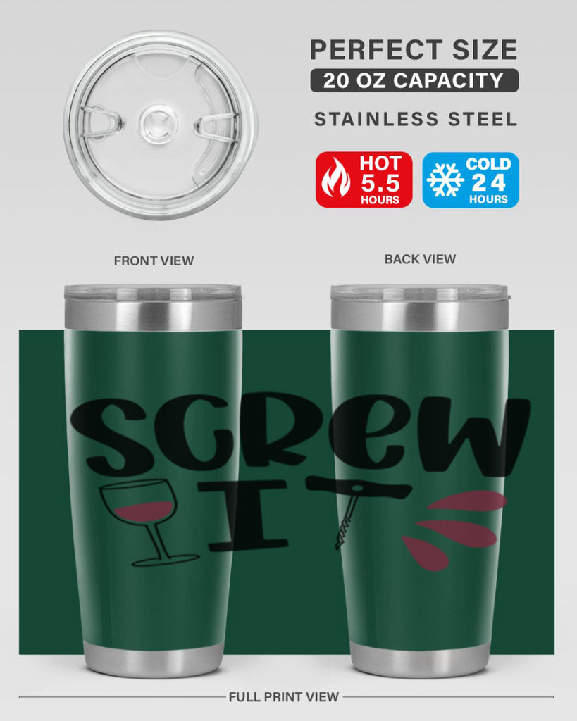 screw it 29#- wine- Tumbler