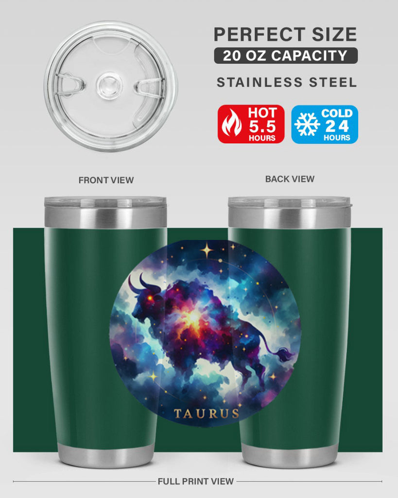 taurus 512#- zodiac- Tumbler