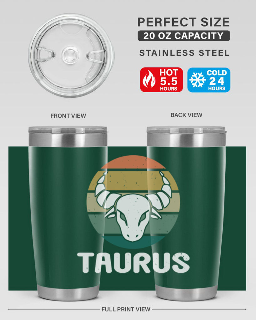 taurus 519#- zodiac- Tumbler