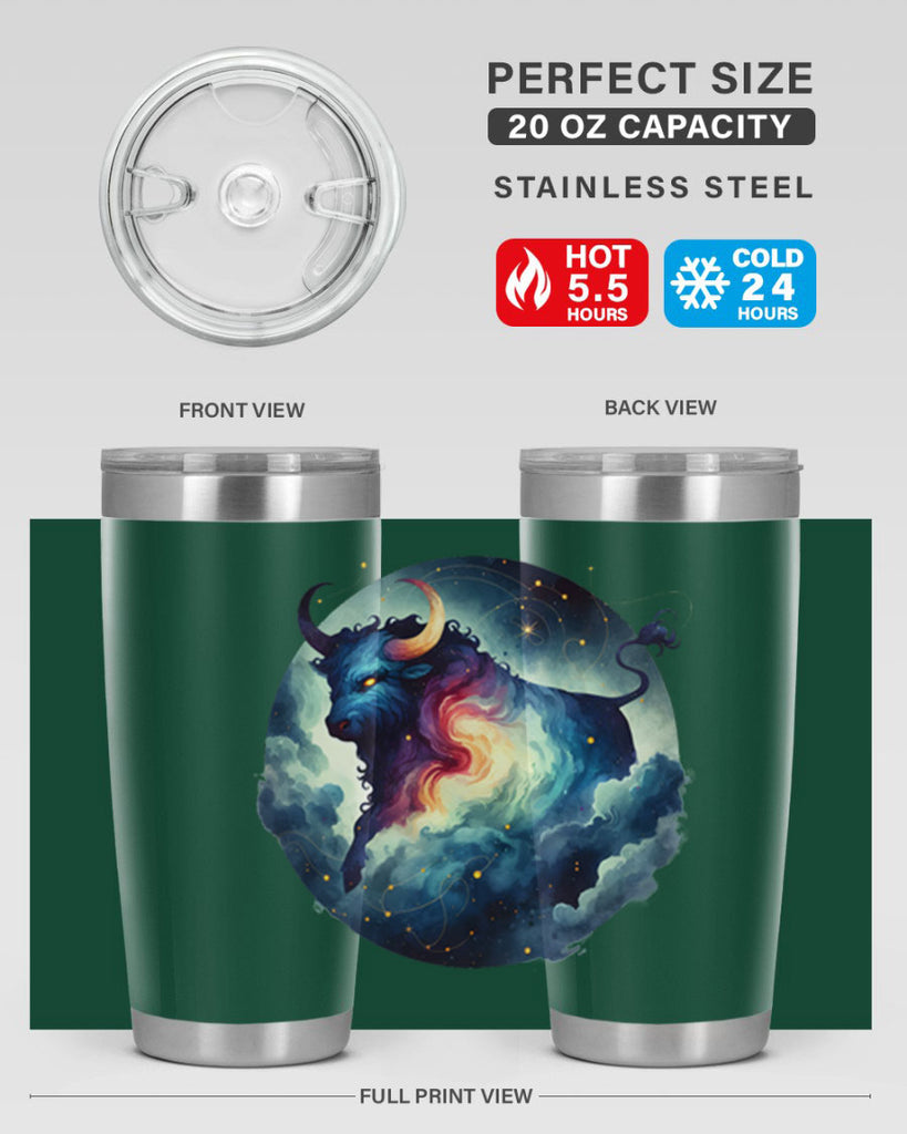 taurus 523#- zodiac- Tumbler