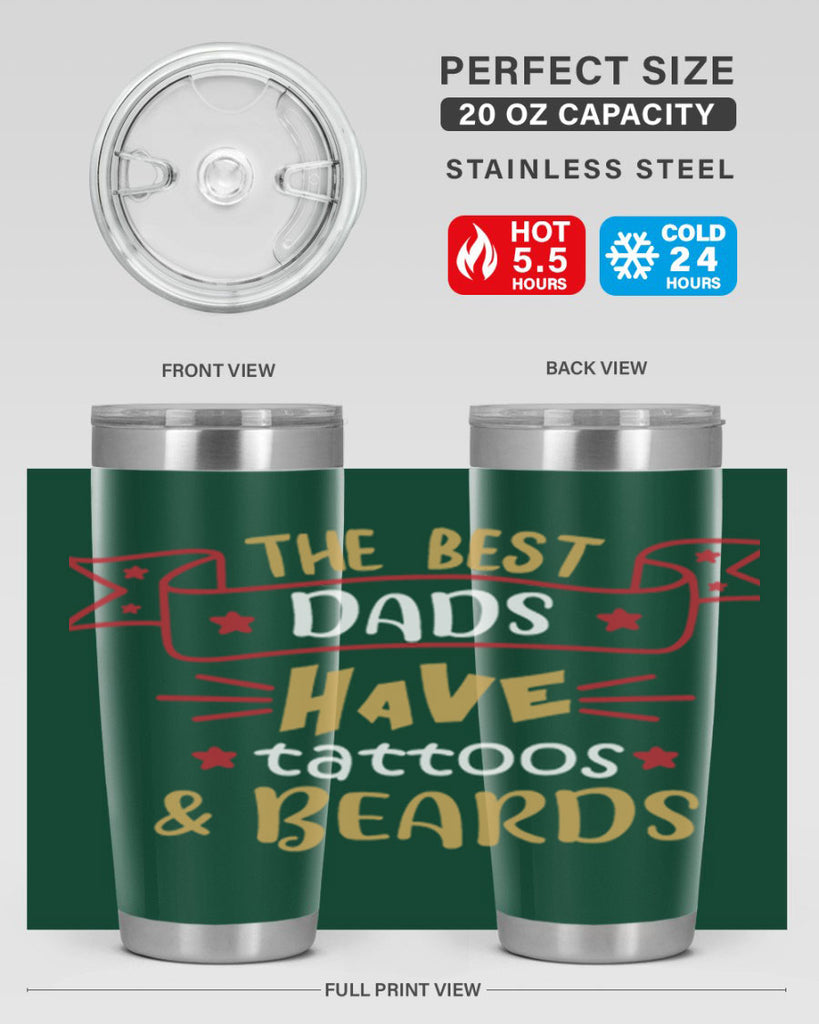 the best dads have tattoos beards 4#- fathers day- Tumbler
