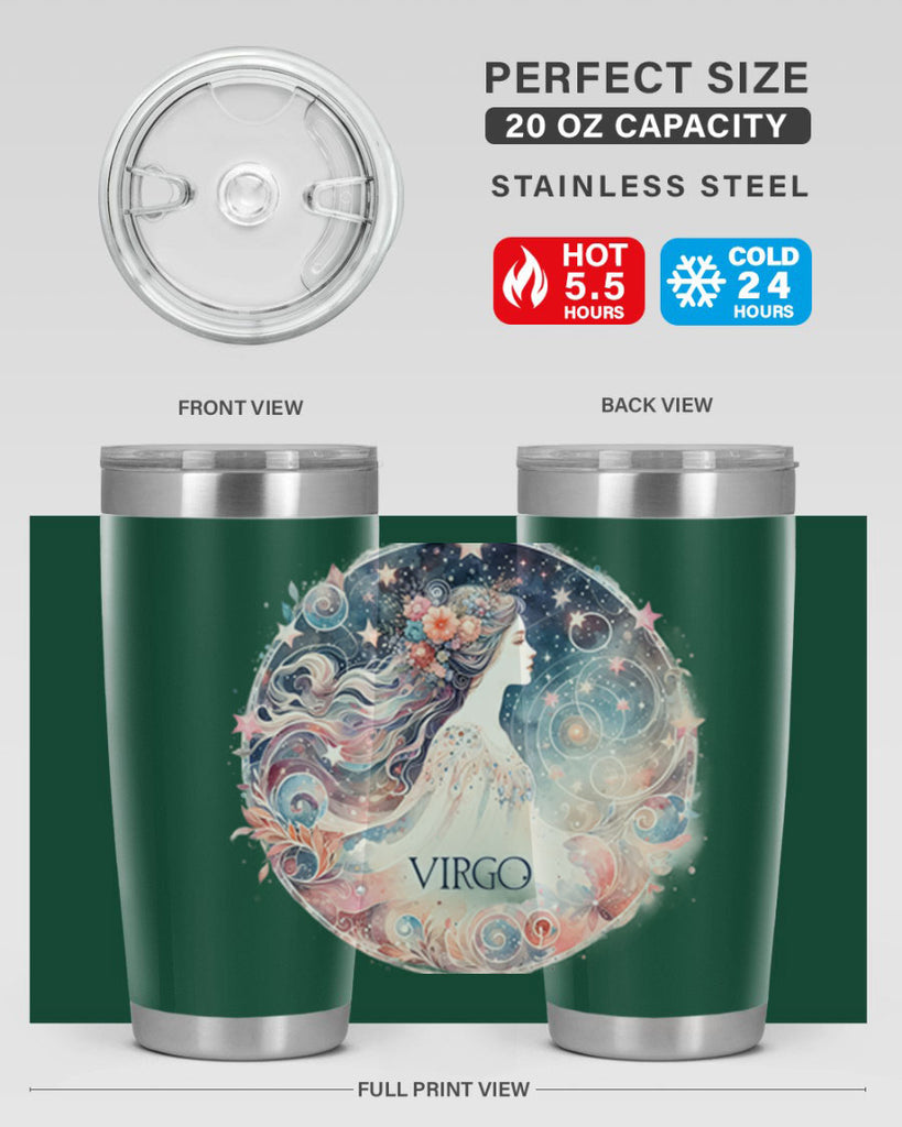 virgo 545#- zodiac- Tumbler