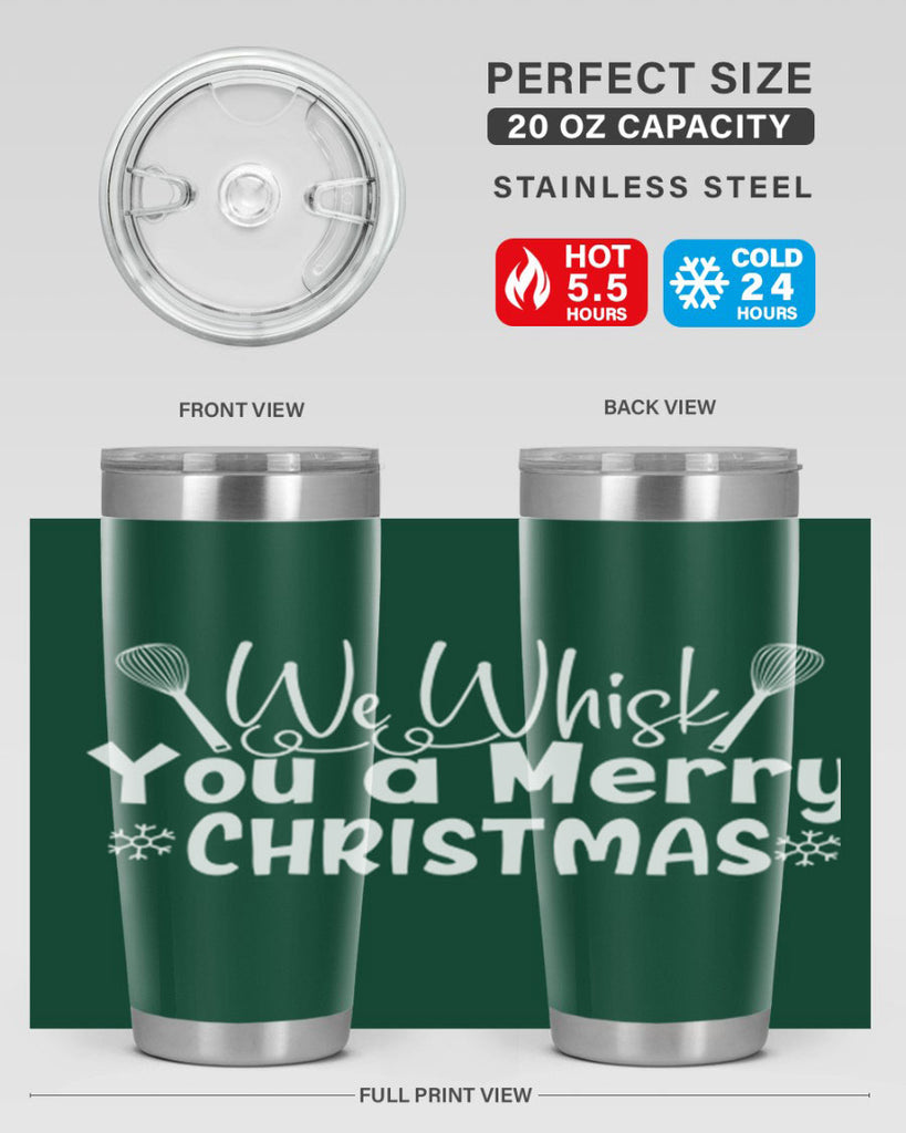 we whisk you a merry christmas 21#- kitchen- Tumbler