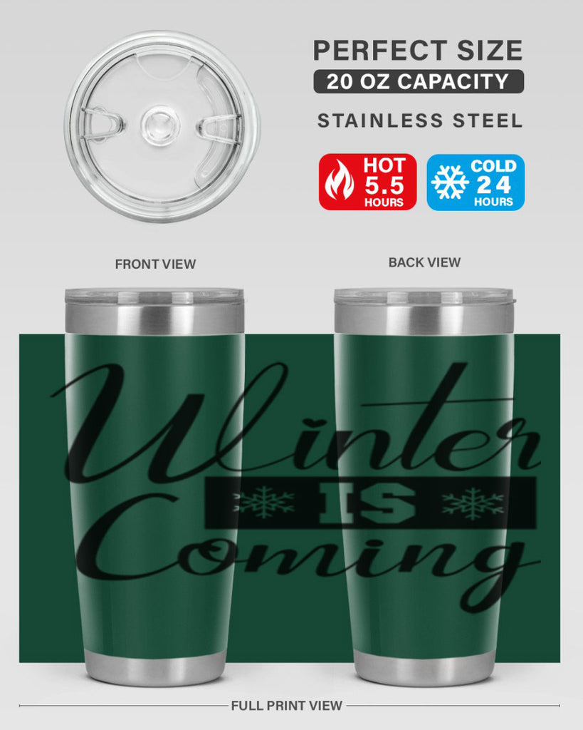 winter is coming 501#- winter- Tumbler