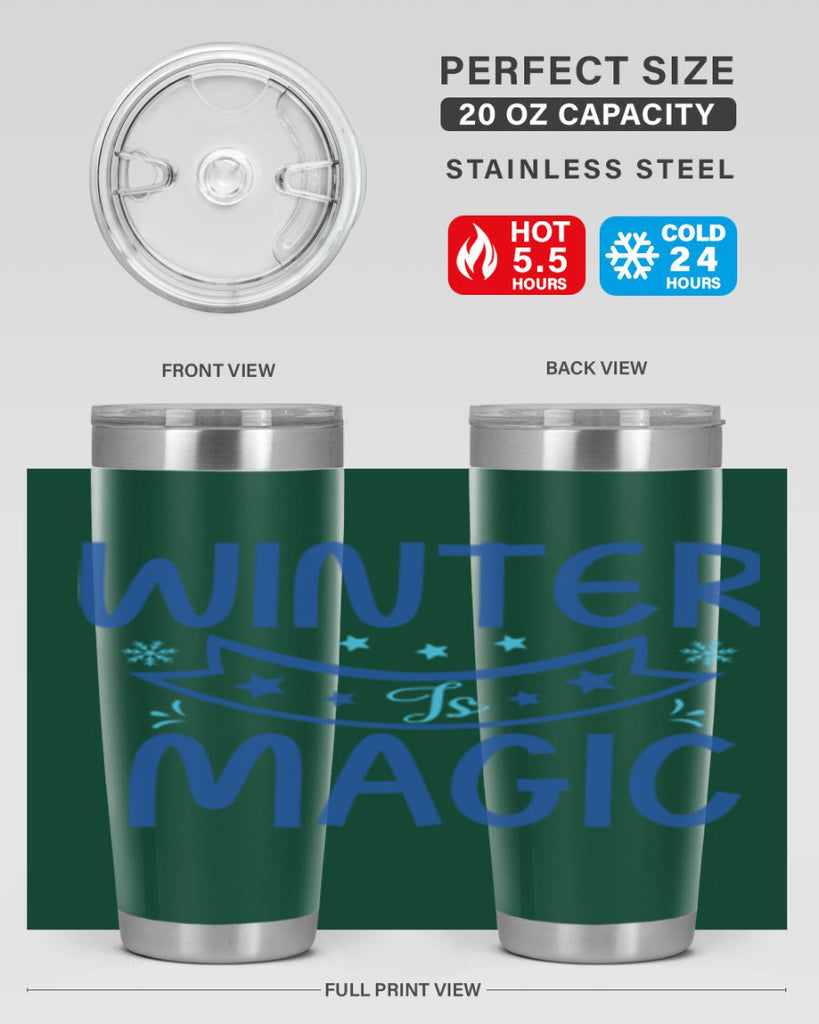 winter is magic 508#- winter- Tumbler