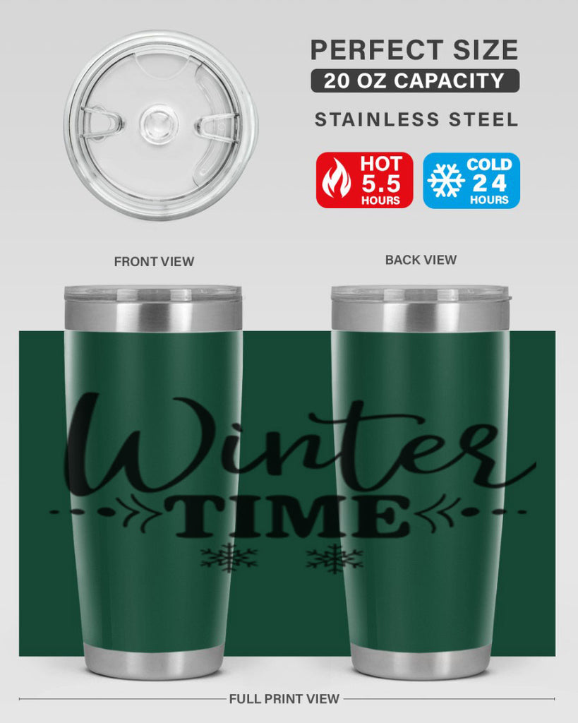 winter time 529#- winter- Tumbler