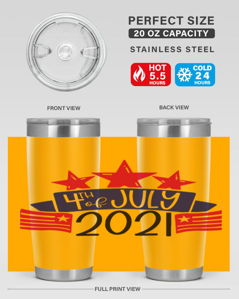 4th Of July Style 140#- Fourt Of July- Tumbler