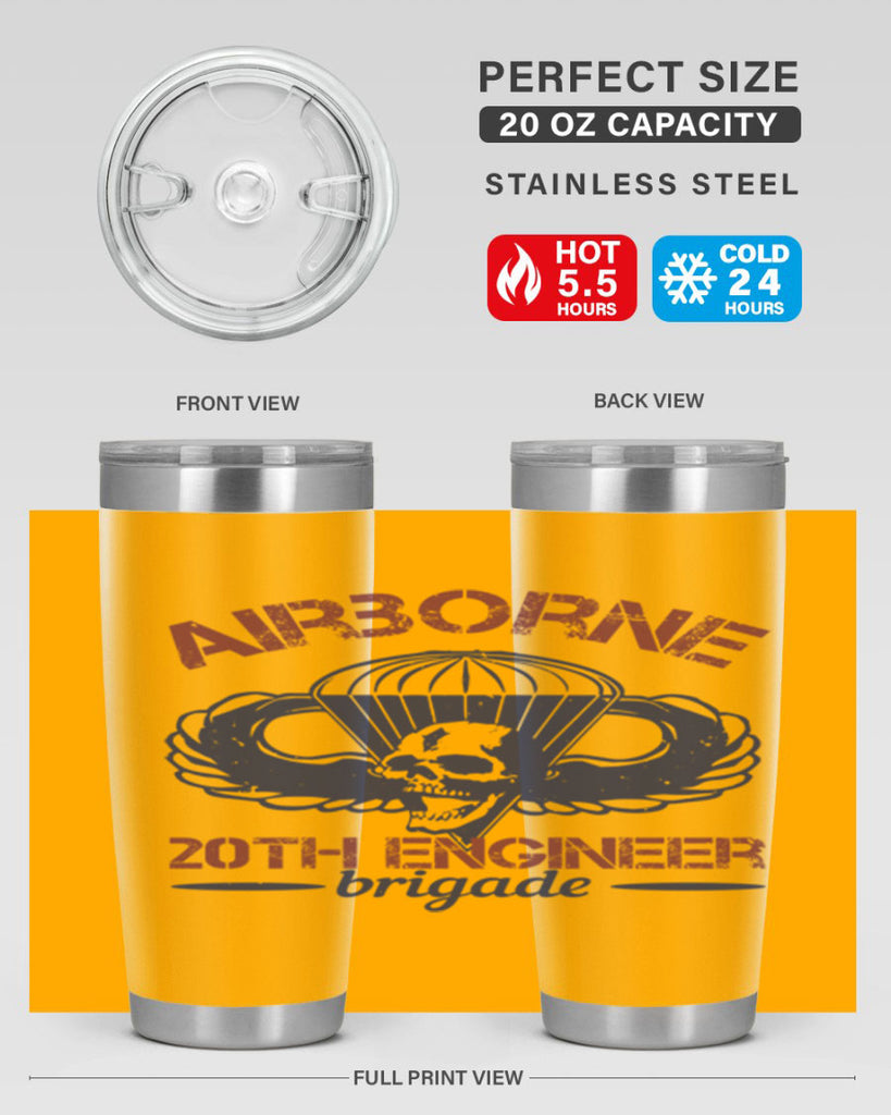 AIRBORNE TH ENGINEER BRIGADE Style 72#- engineer- tumbler