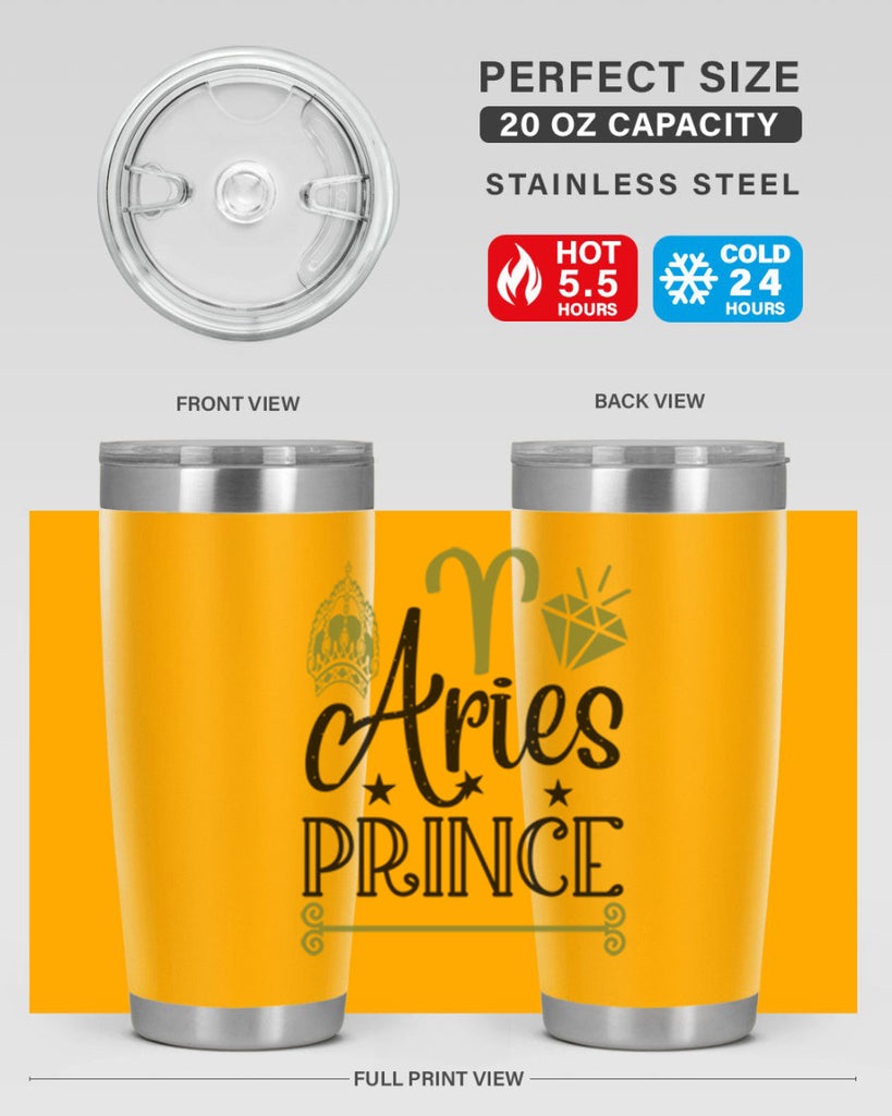 Aries prince 113#- zodiac- Tumbler