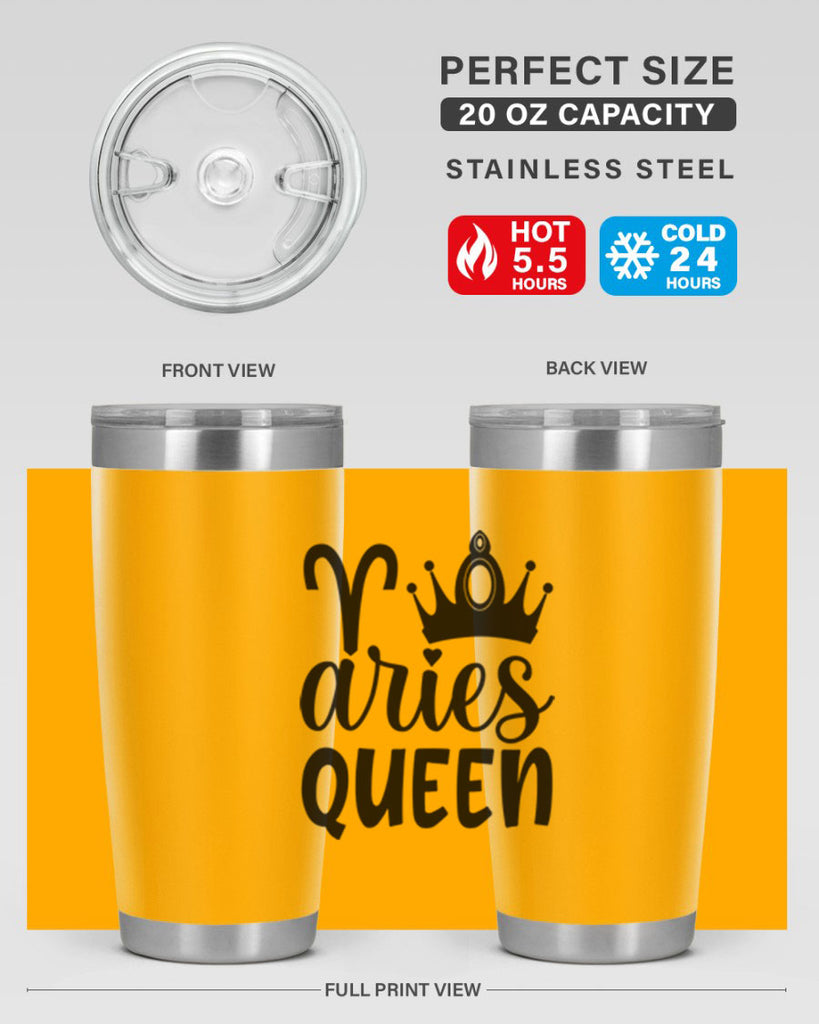 Aries queen 118#- zodiac- Tumbler