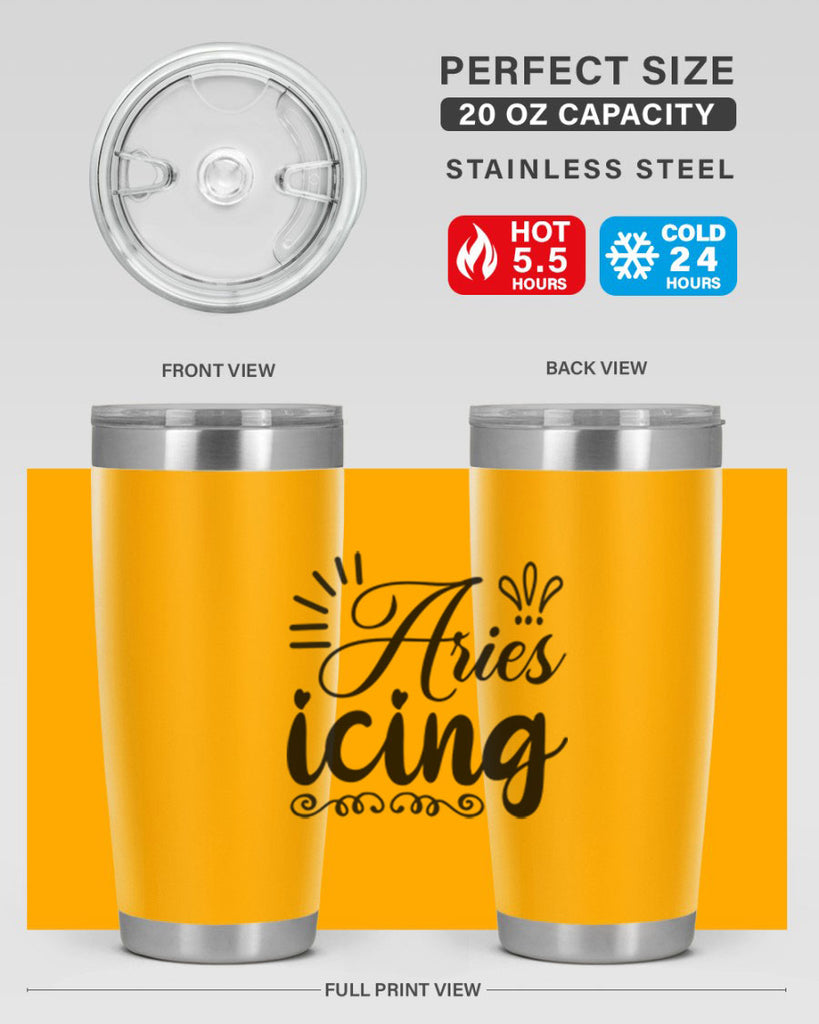 Ariesicing 105#- zodiac- Tumbler