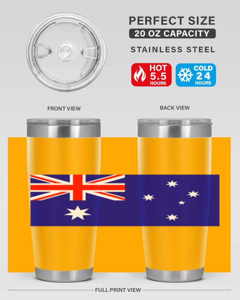 Australia 189#- world flags- Tumbler