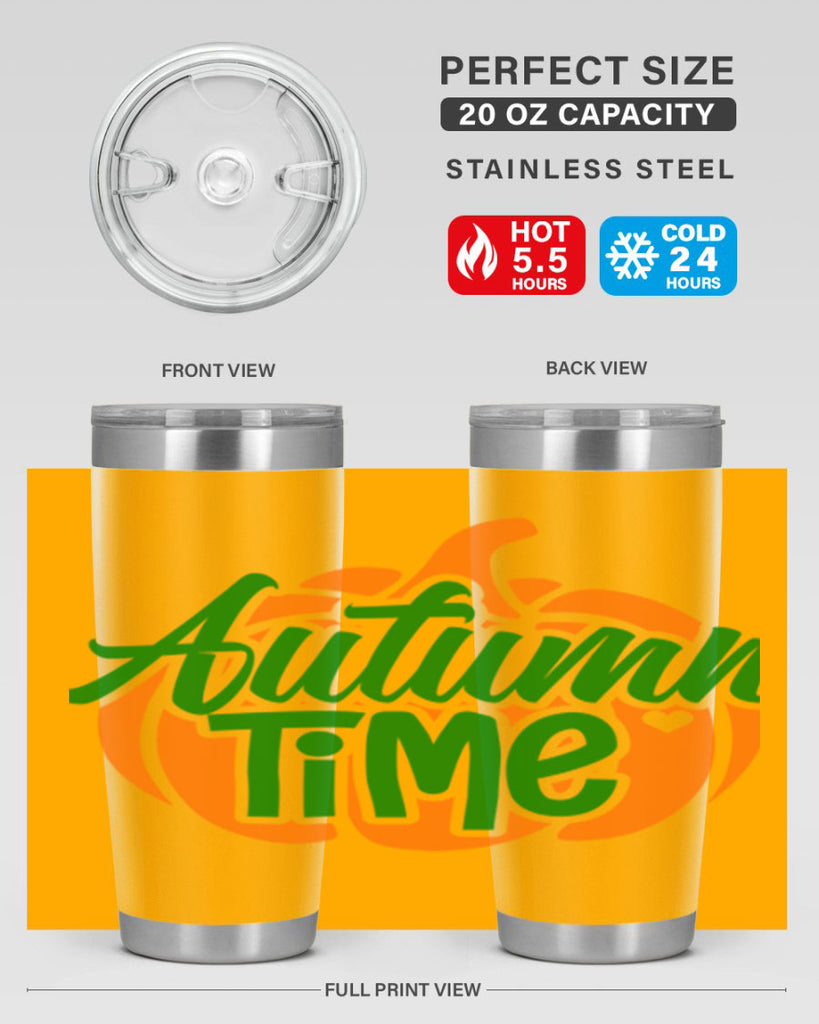 Autumn Time 34#- fall- Tumbler