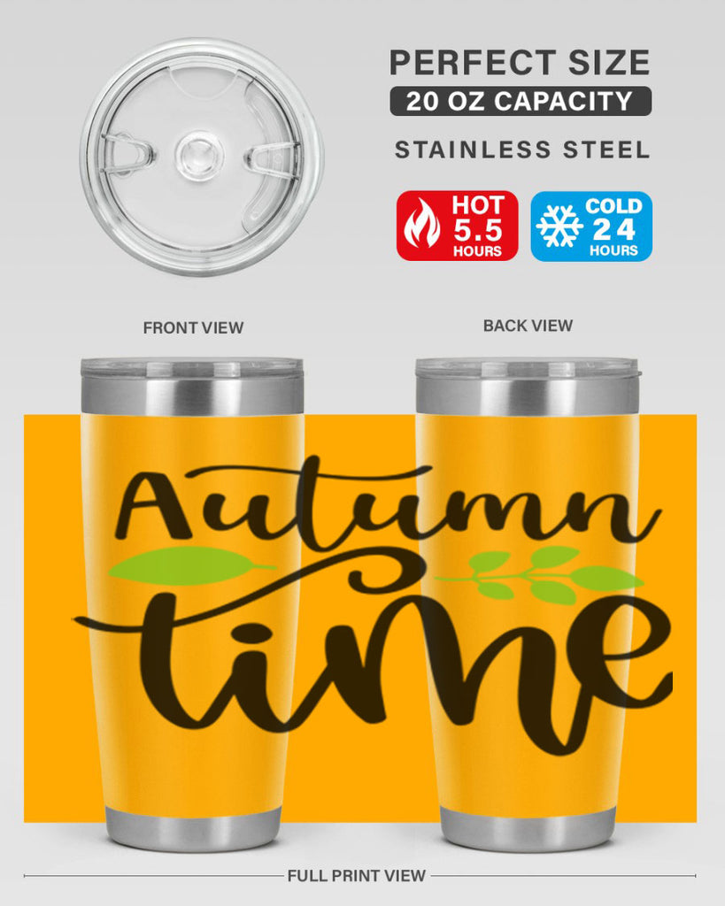 Autumn Time 35#- fall- Tumbler